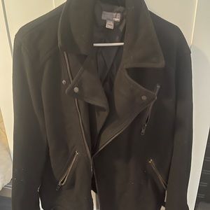 H&M black winter coat